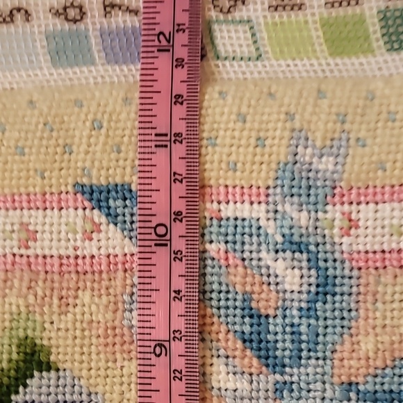 Floral Needlepoint - Picture 4 of 5